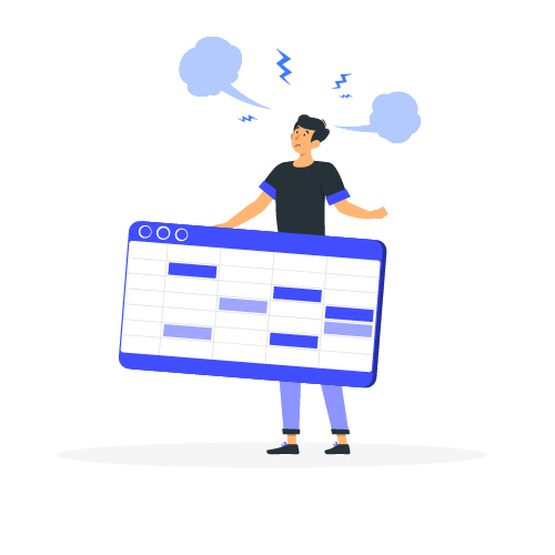 Moving away from complicated spreadsheets.